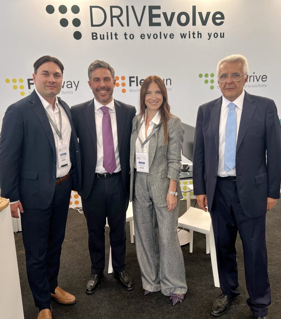 la delegazione drivevolve presente all'evento fleet manager academy 2026 a bologna